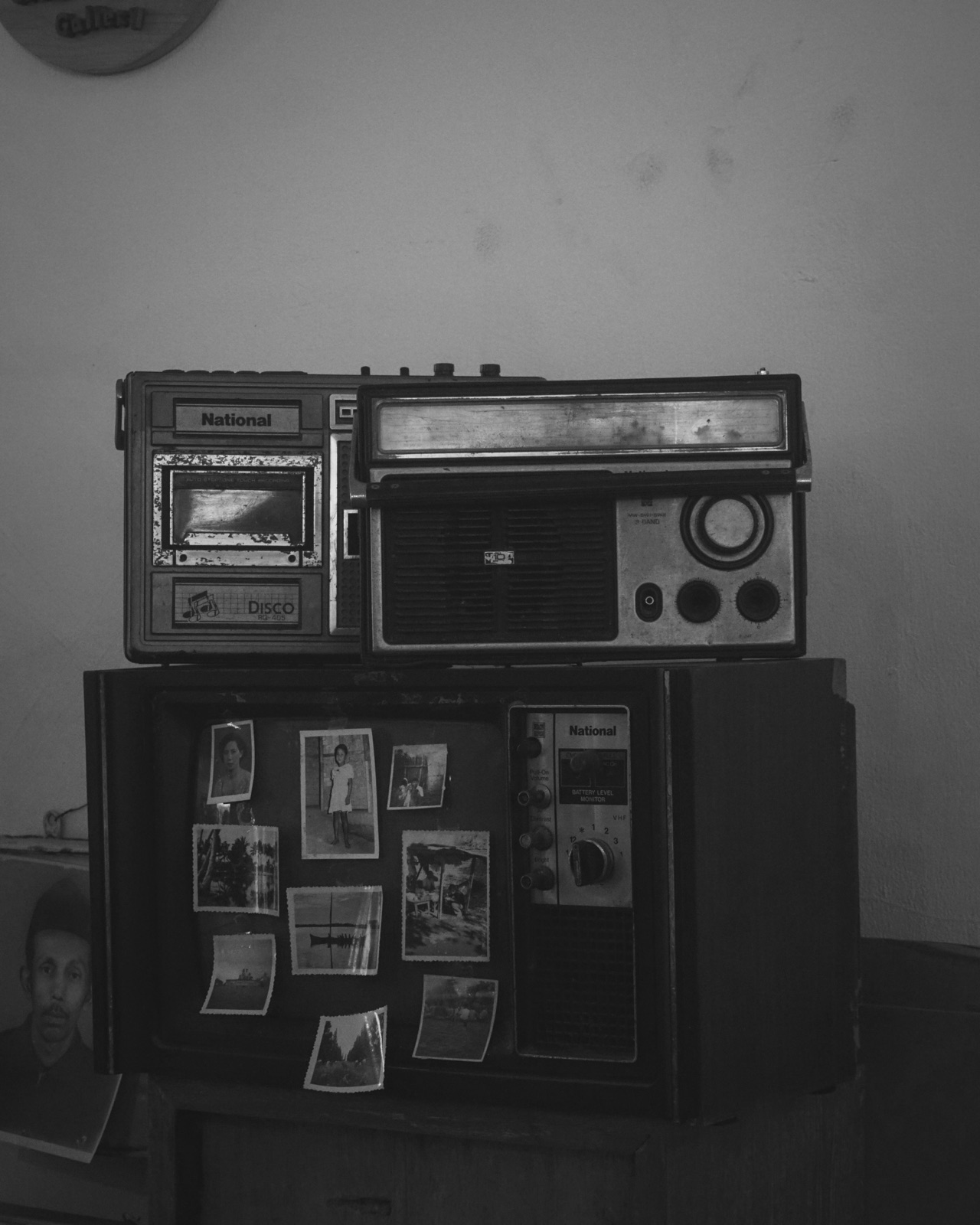 Vintage radios and sound equipment